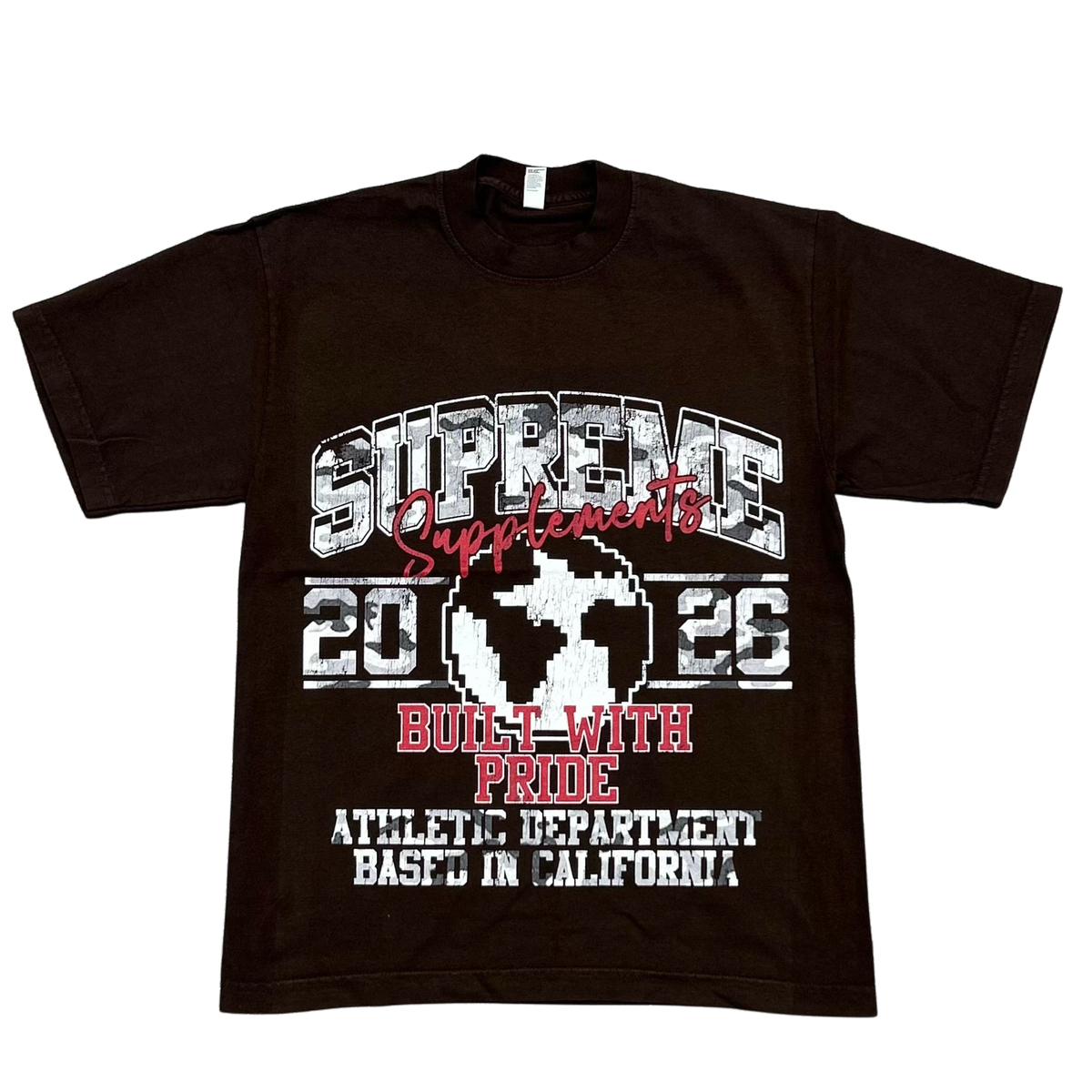 Built With Pride Tee (Brown)