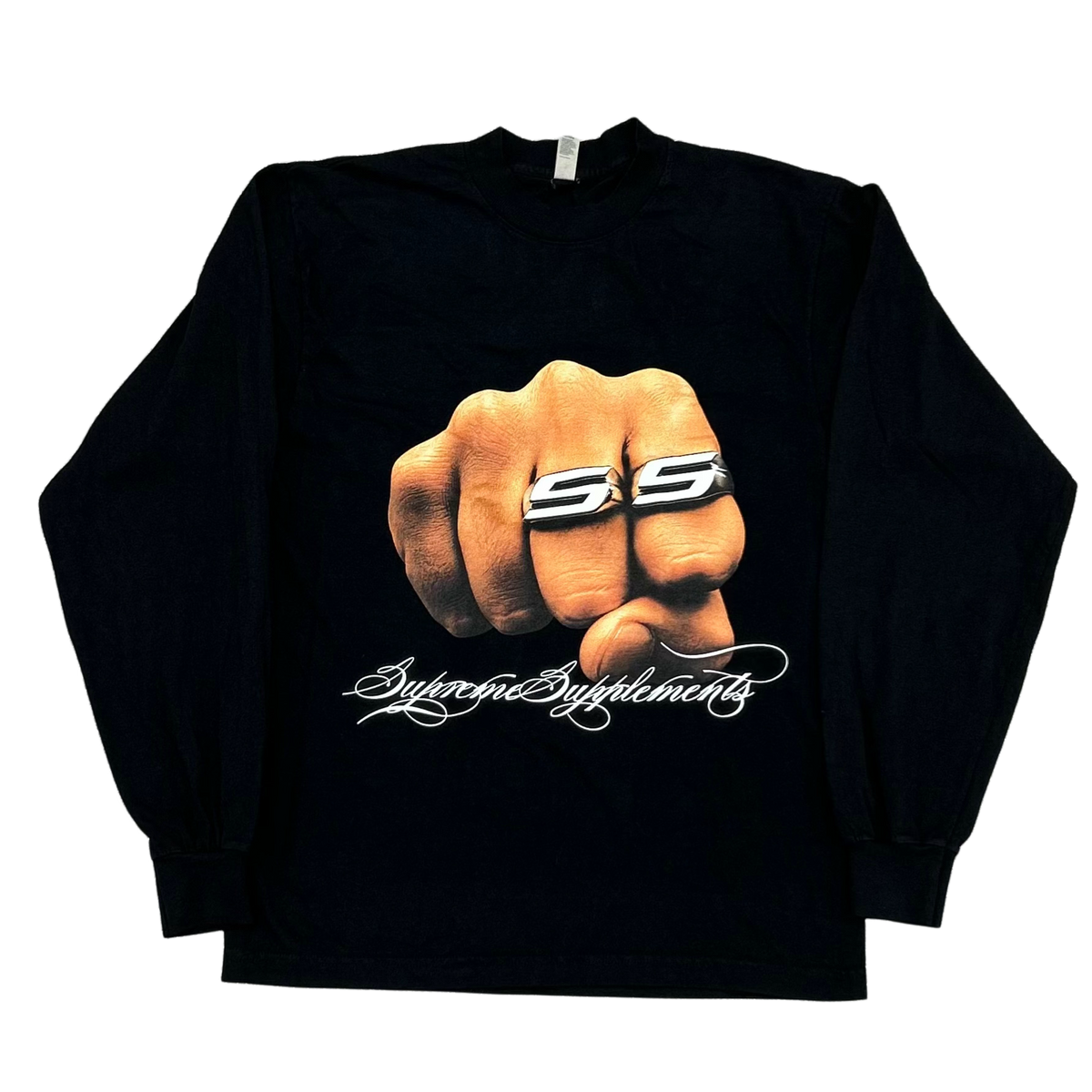 SS Ring Tee Long Sleeve (Black)