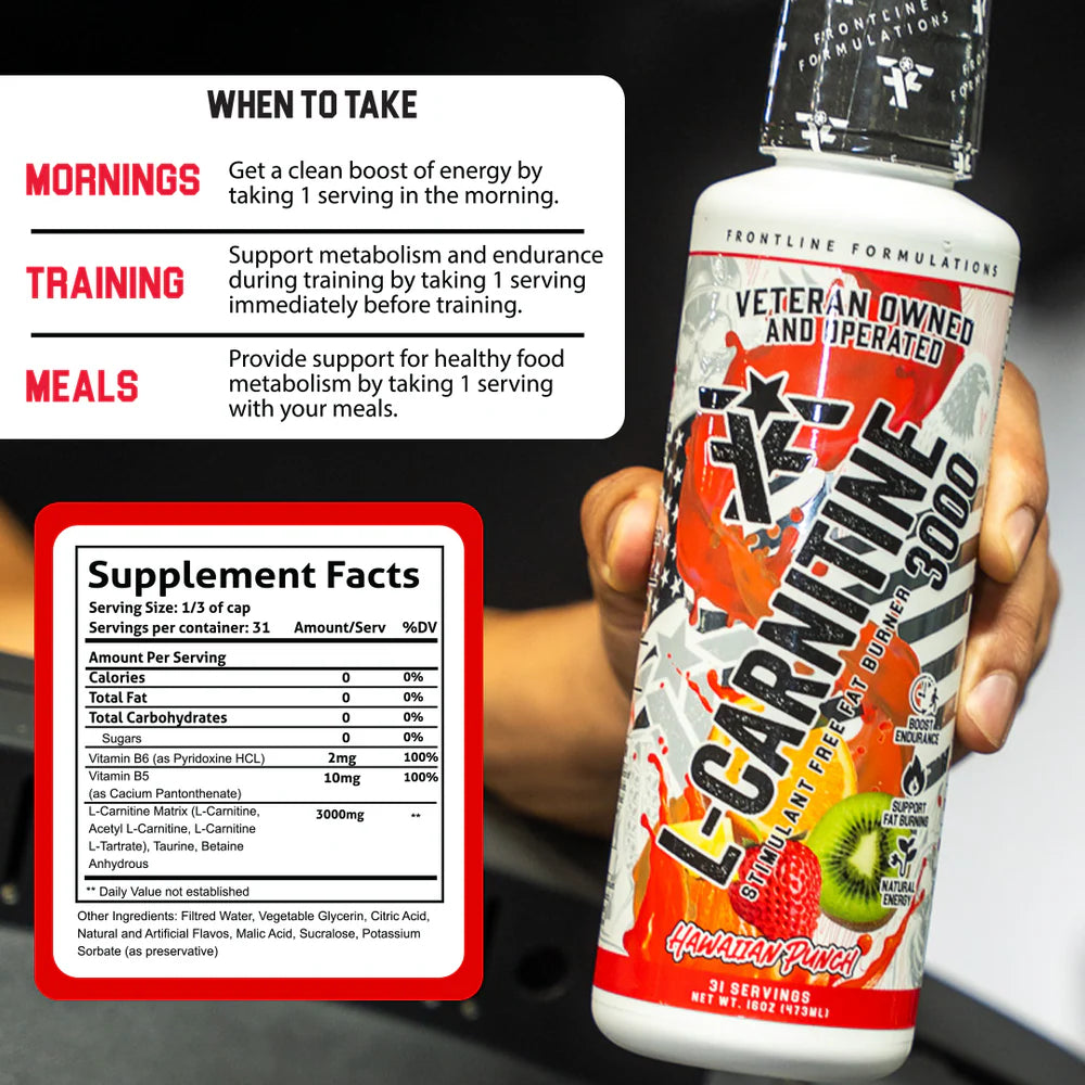 Frontline formulations l-carnitine 3000