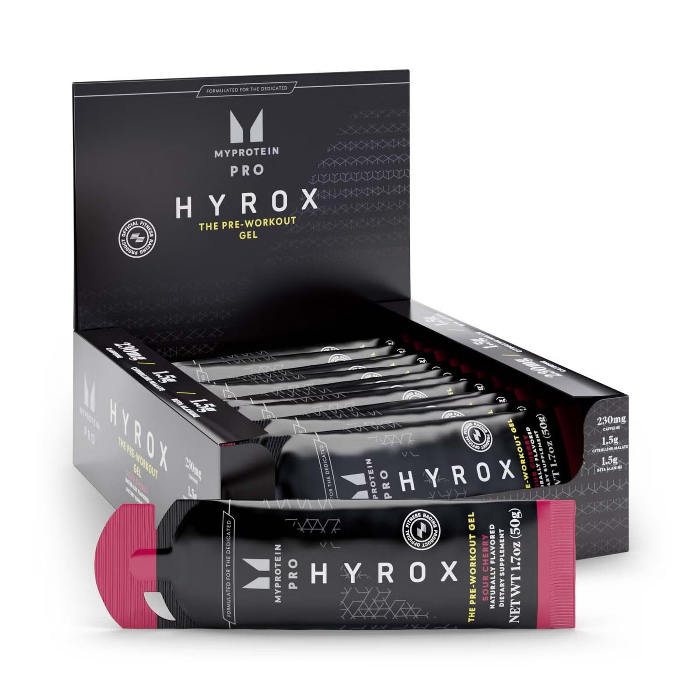 myprotein hyrox pre workout gel