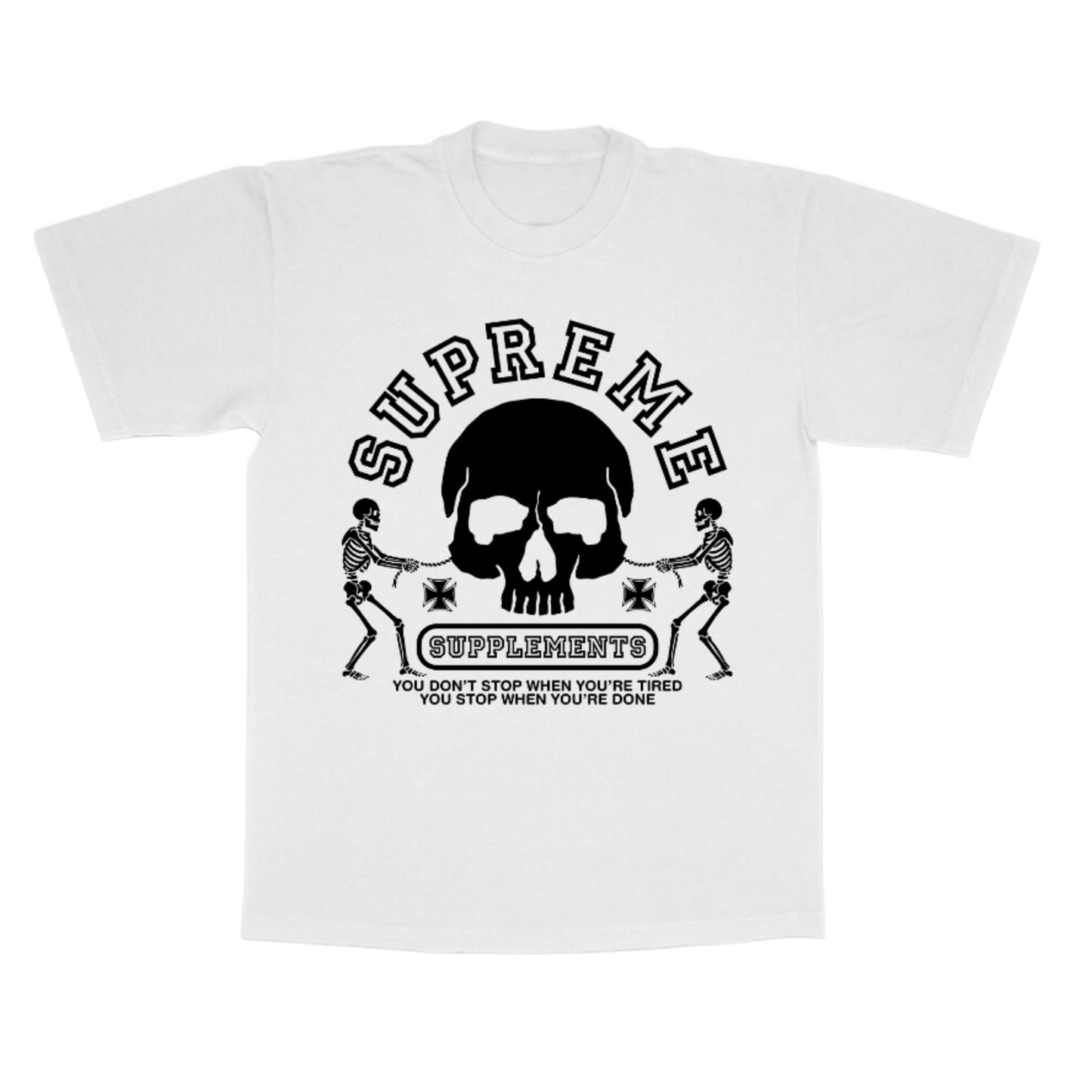 Skull Tee (White)