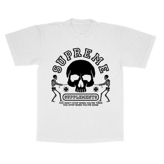 Skull Tee (White)