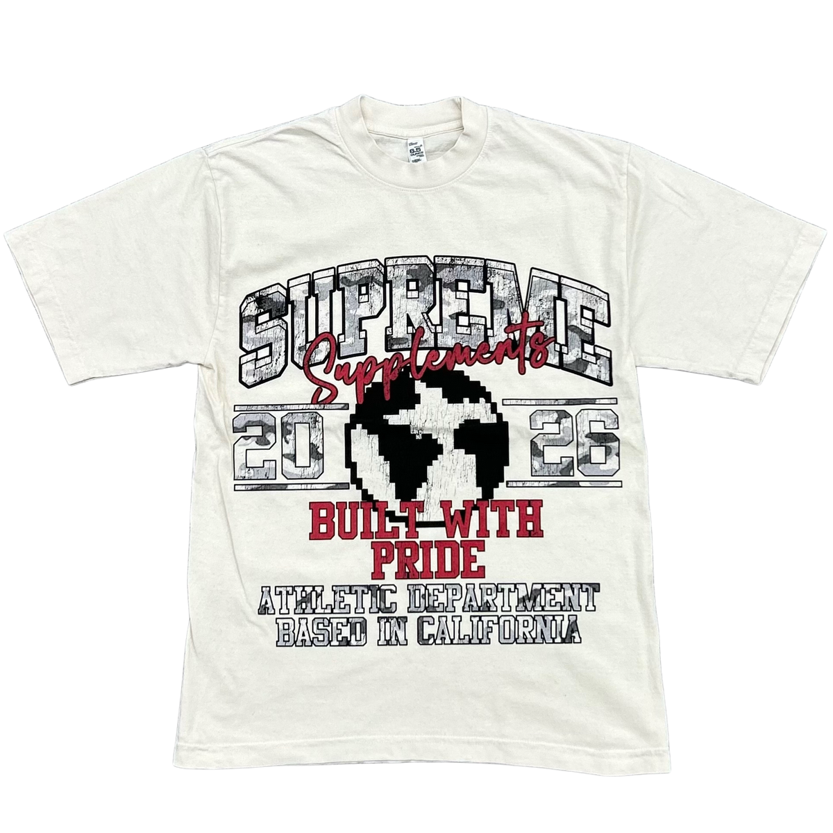Built With Pride Tee (Off-White)