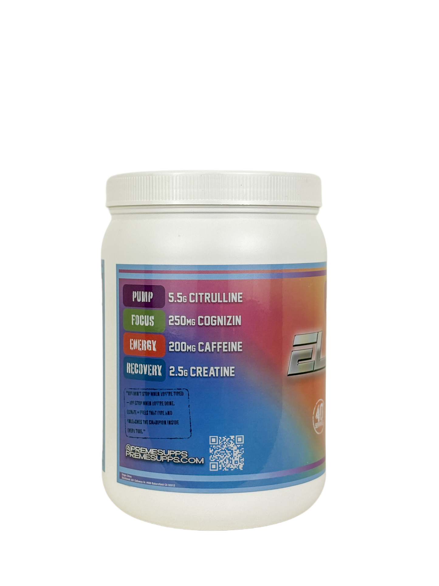 Elevate + Pre Workout | Rainbow Candy