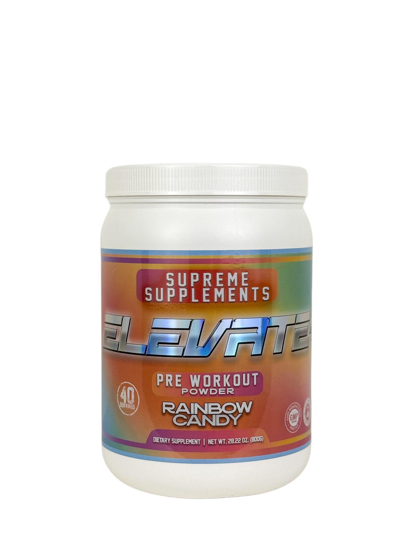 Elevate + Pre Workout | Rainbow Candy