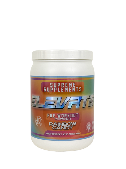Elevate + Pre Workout | Rainbow Candy