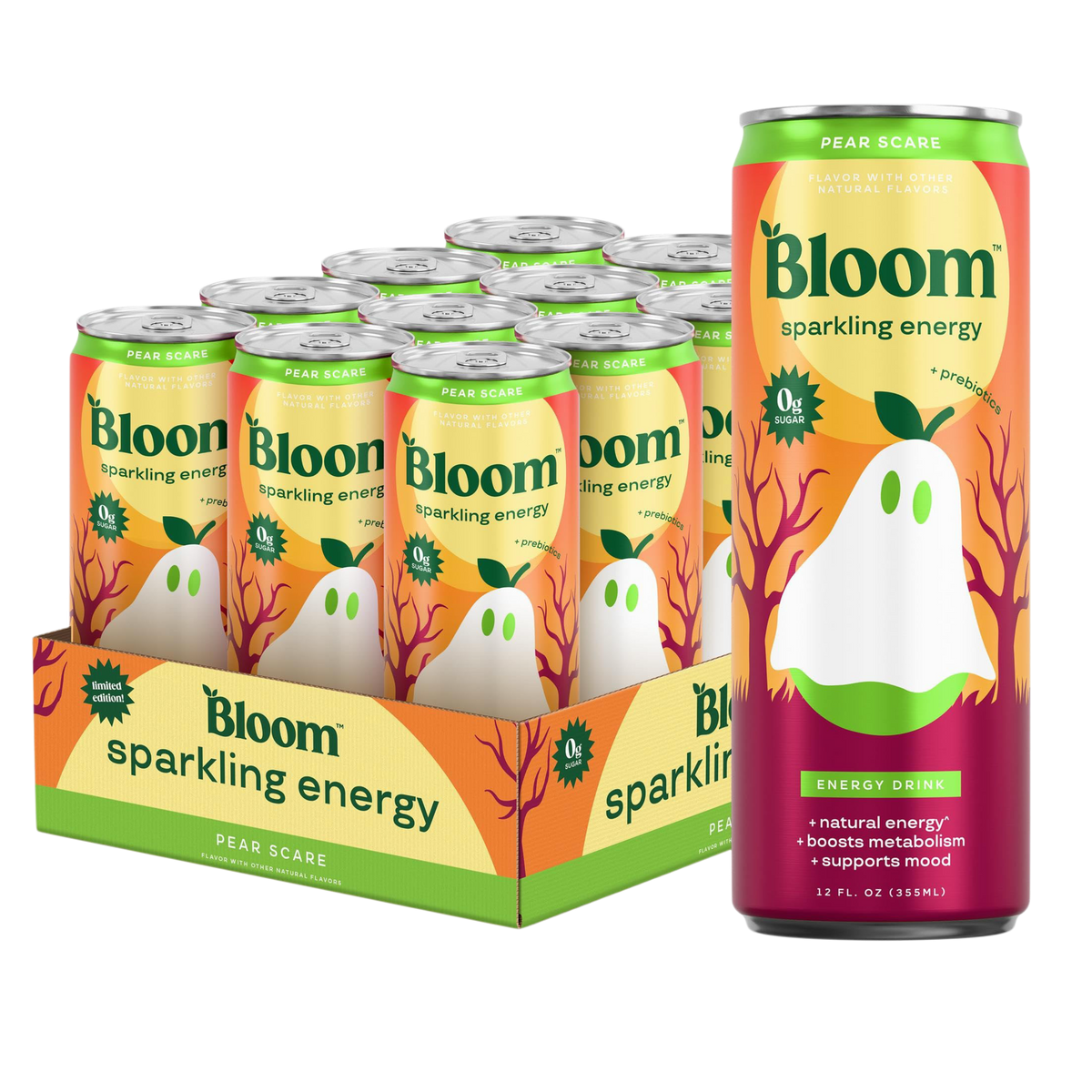 Bloom Sparkling Energy Drink