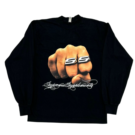 SS Ring Tee Long Sleeve (Black)