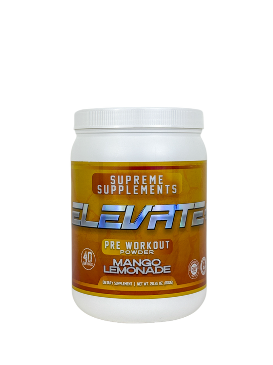 Elevate + Pre Workout | Mango Lemonade