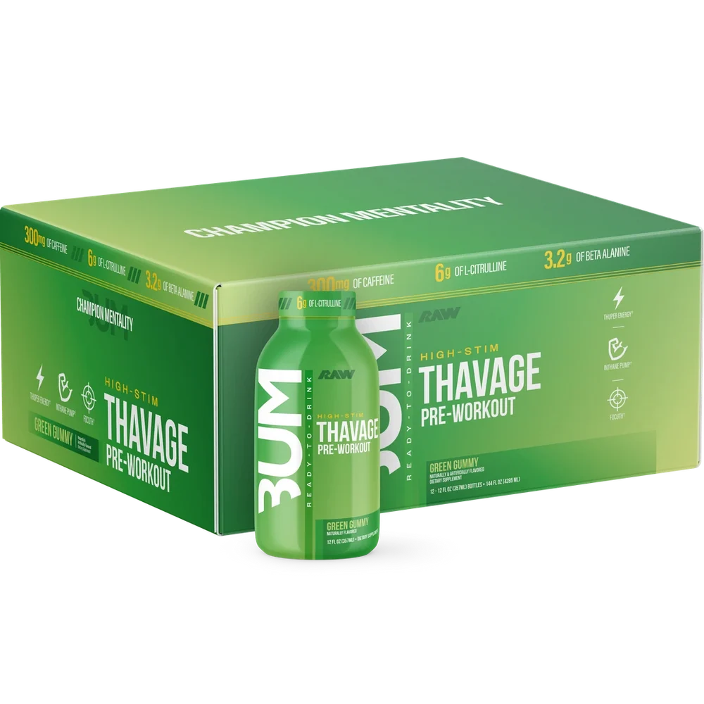 BUM Thavage RTD Preworkout