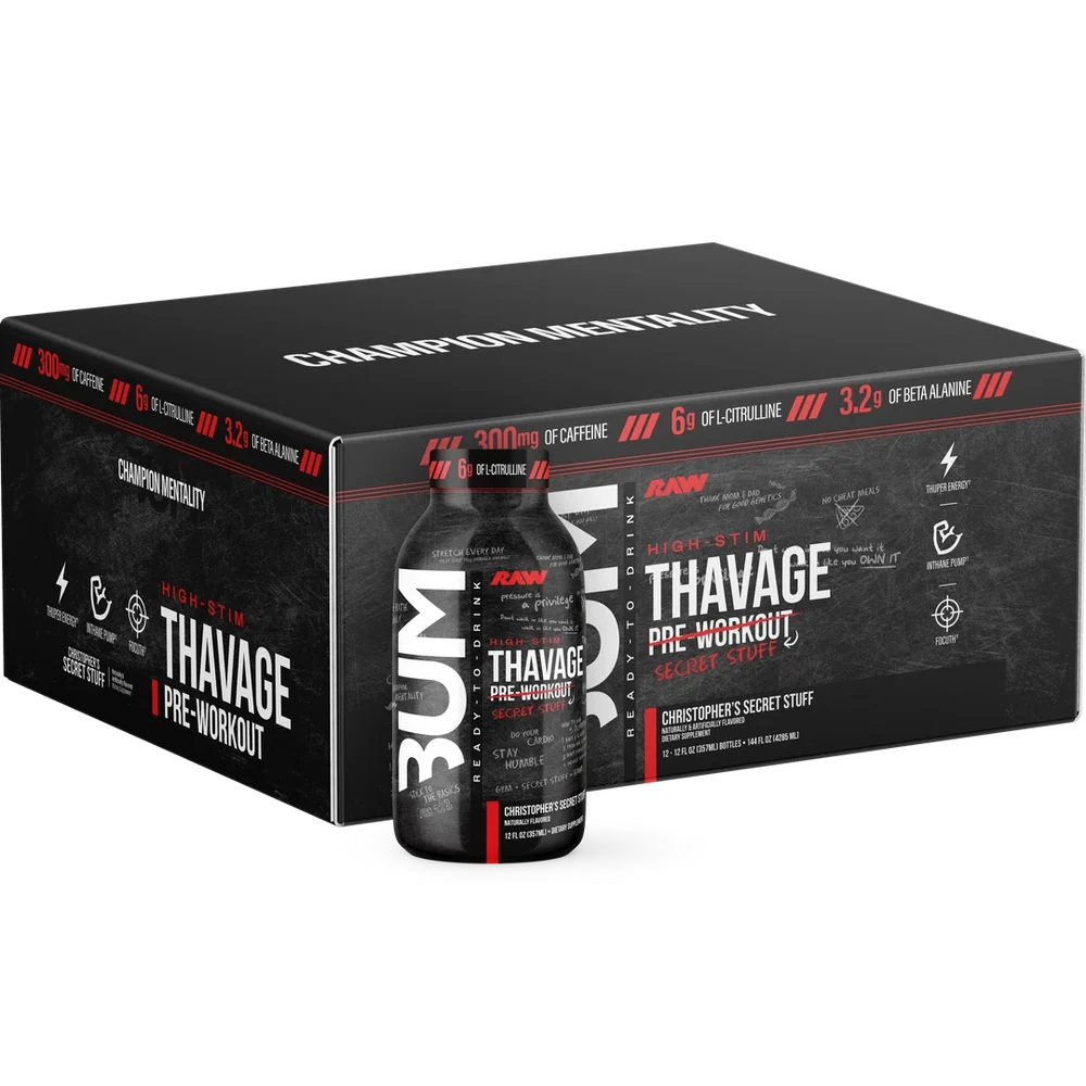 BUM Thavage RTD Preworkout