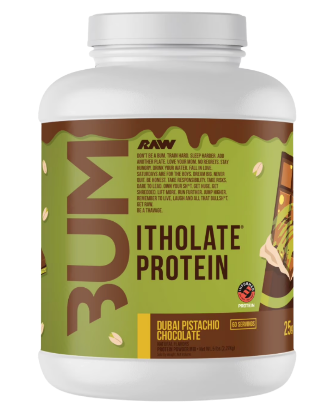 Raw Bum Itholate