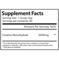 alpha supps creatine monohydrate
