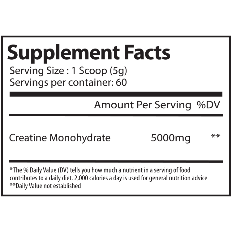 alpha supps creatine monohydrate